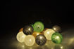 Υφασμάτινες μπάλες (cotton balls) LED Nature 20L Θερμό-841022