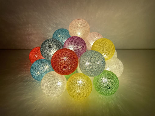 Εικόνα από Υφασμάτινες μπάλες (cotton balls) LED Joy 20L Ψυχρό
