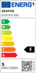 Εικόνα από Λάμπα LED G45 6W E27 6400K ELITE