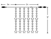Εικόνα από Κουρτίνα LED 2x2m 144L με 16 μεγάλα και 64 μικρά αστέρια Θερμό IP44