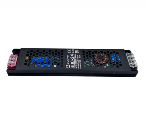 Εικόνα από Τροφοδοτικό αλουμινίου slim 400W 24V για ταινία LED