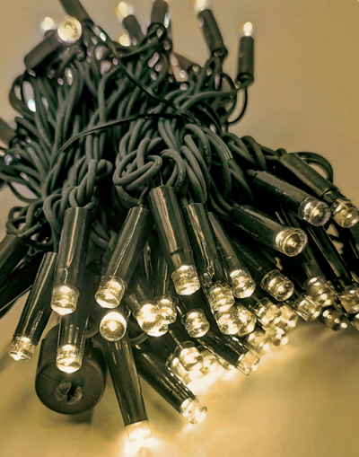 Εικόνα από Λαμπάκια LED 100L 10m IP65+επέκταση πράσινο καλ. ΚΑΟΥΤΣΟΥΚ Θερμό