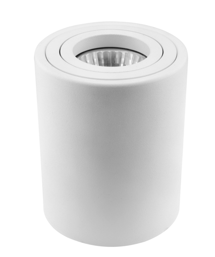 Εικόνα από Σποτ οροφής Malva  GU10 αλουμινίου με ρυθμιζόμενη κλίση Φ80mm Λευκό