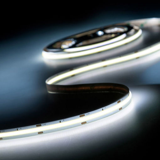 Picture of Tαινία LED COB 5m IP65  12W/m 24V 480L/m 6000K 8mm
