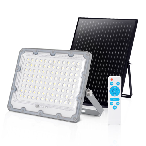 Εικόνα από Προβολέας LED 50W 6000K με ηλιακό πάνελ (solar panel)