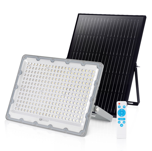 Εικόνα από Προβολέας LED 200W 6000K με ηλιακό πάνελ Solar