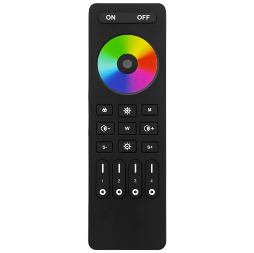 Εικόνα από Τηλεχειριστήριο για ταινία LED RGB/ RGBW/ RGB+CCT  2.4G RF (4 channels)