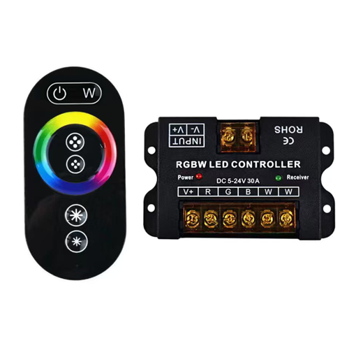 Εικόνα από Controller αφής για RGBW ταινία LED 12V/24V 30Α