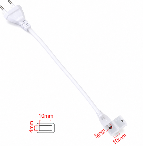 Εικόνα από Καλώδιο τροφοδοσίας για ταινία LED COB 220V